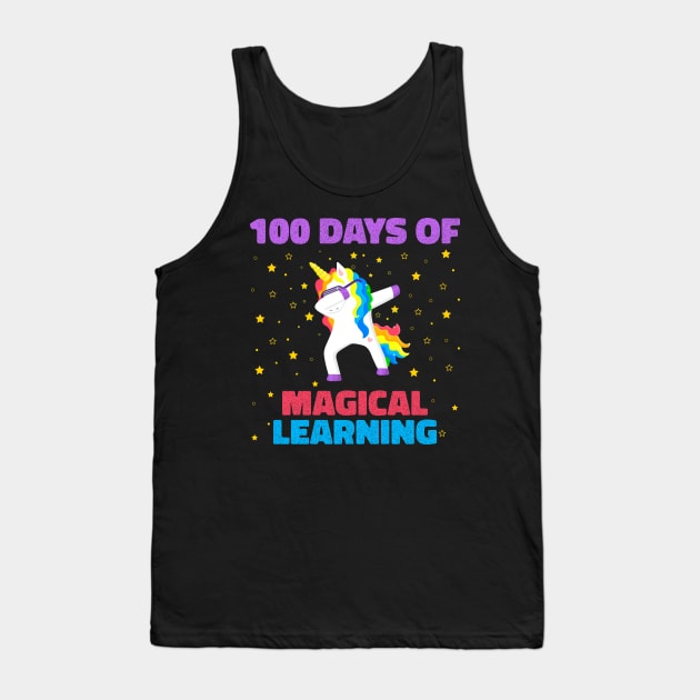 100 Days Of Magical Learning Tank Top by sanavoc